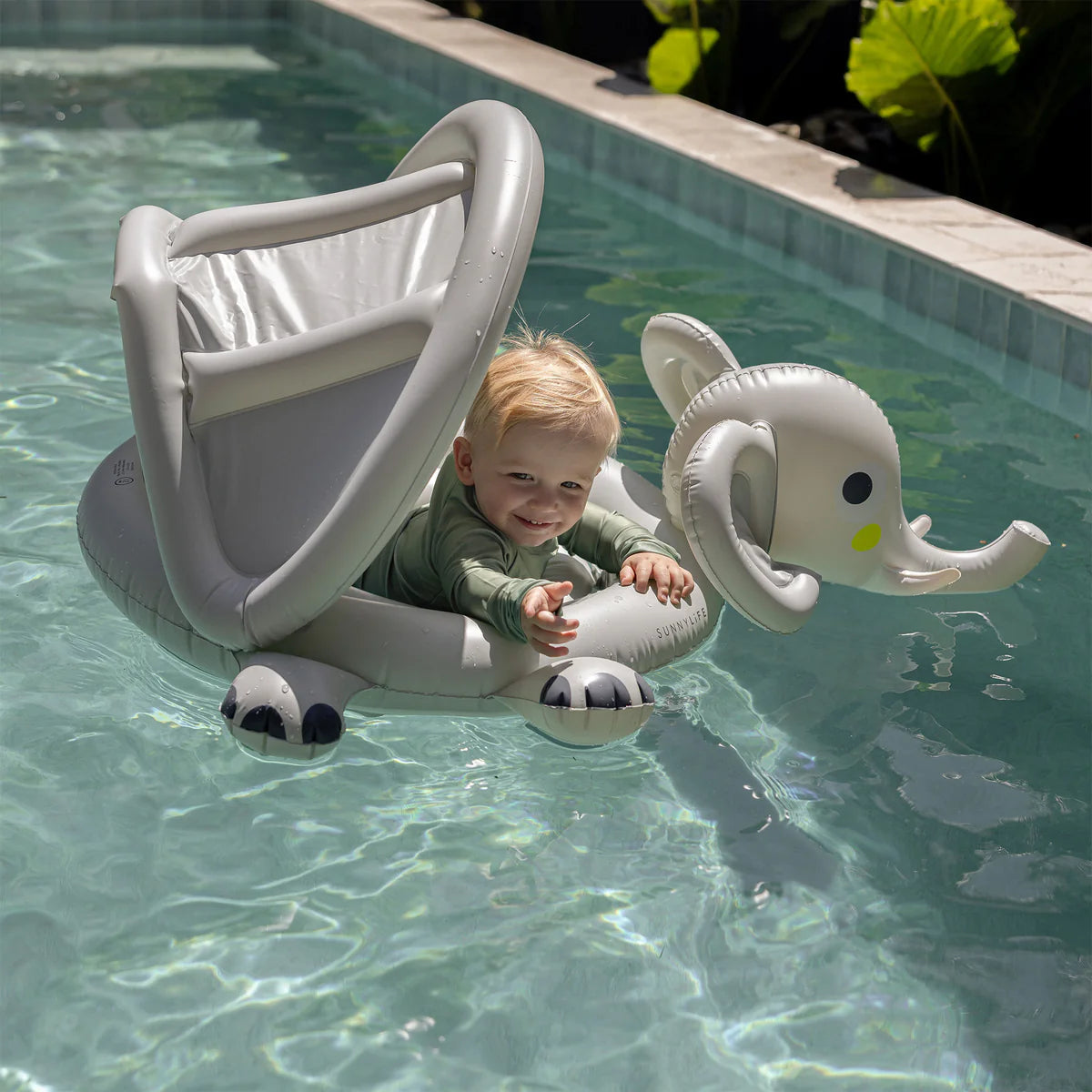 Load image into Gallery viewer, Baby Float Eli the Elephant Grey
