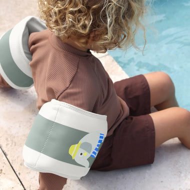 Kids Floaties Eli The Elephant Green Stripes