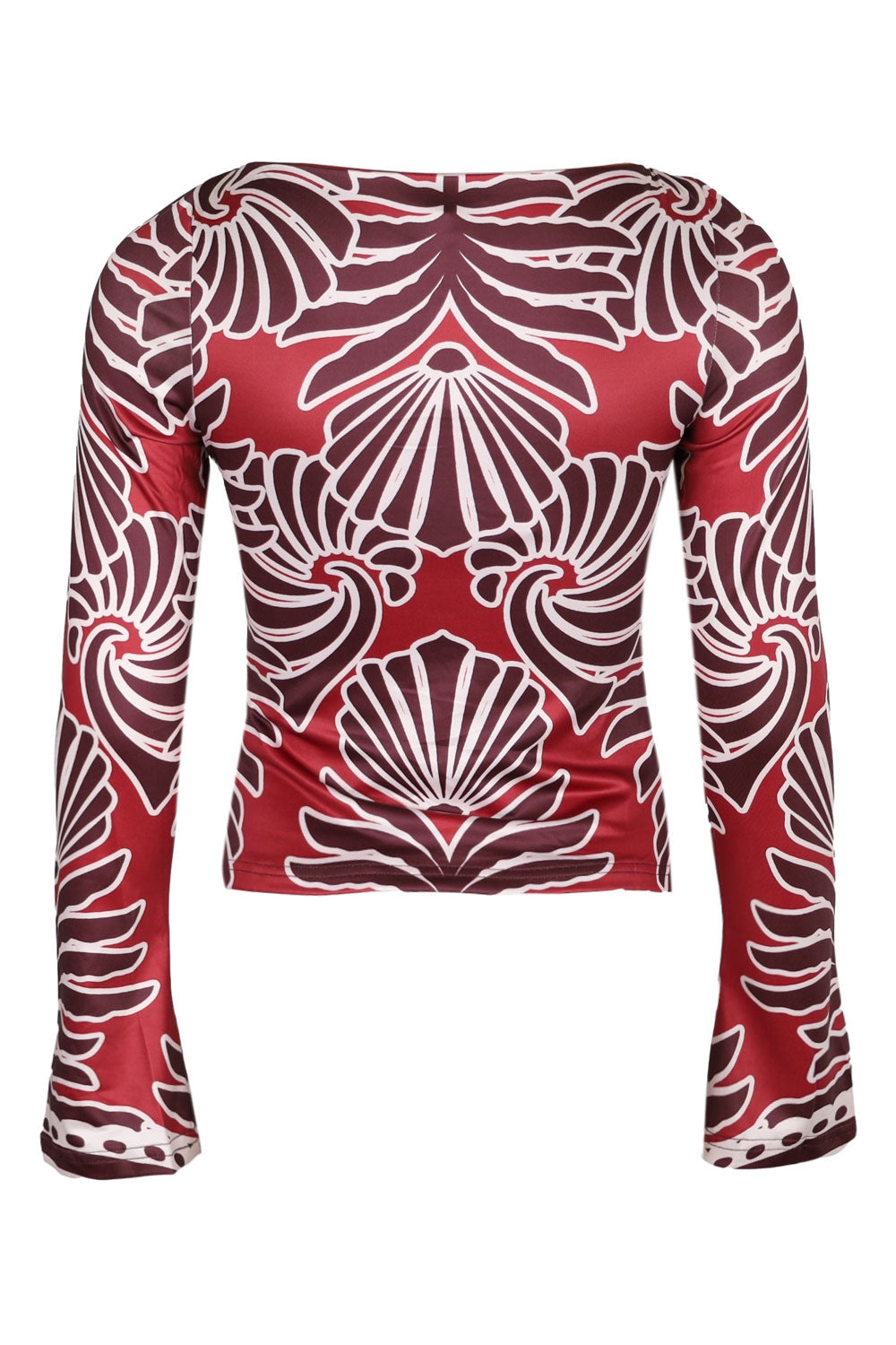 Load image into Gallery viewer, Sienna Sleeved Top Brodie Red
