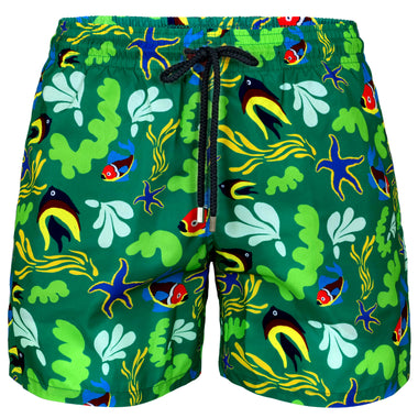 Men Swim Shorts Ultra-light and Packable Naive Fish - Men’s Swim Shorts