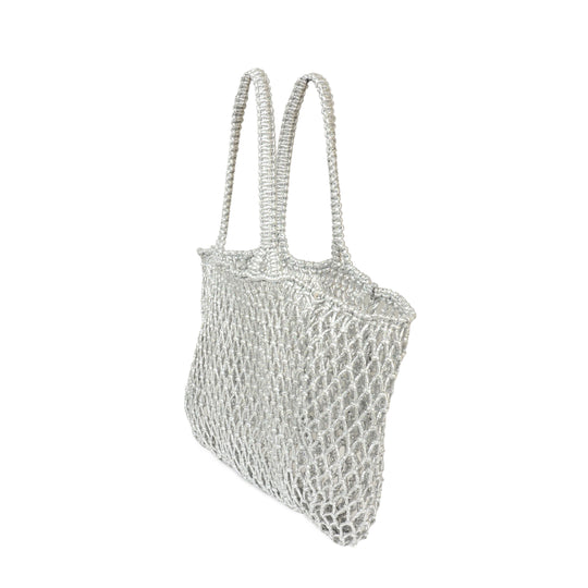 Sienna Tote Bag Silver