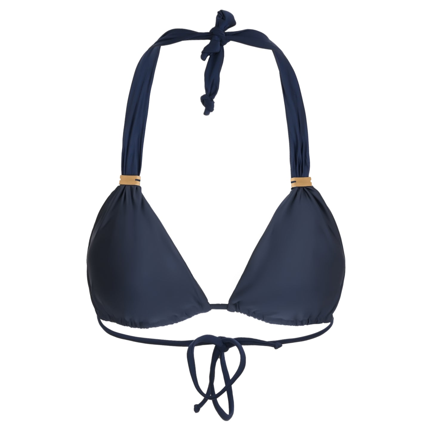 Load image into Gallery viewer, Solid Bia Tube Top Navy - Bikini Top
