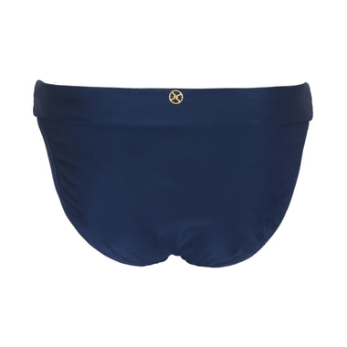 Solid Bia Tube Full Bikini Bottom Navy - Bikini Bottom