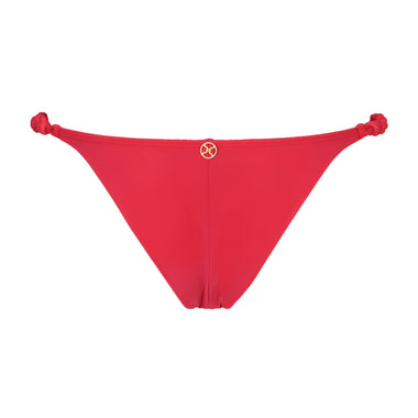 Solid Holly Detail Cheeky Bottom Summerwine - Bikini Bottom