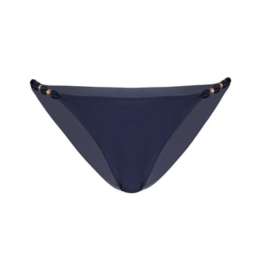 Solid Paula Brazilian Bottom Navy - Bikini Bottom