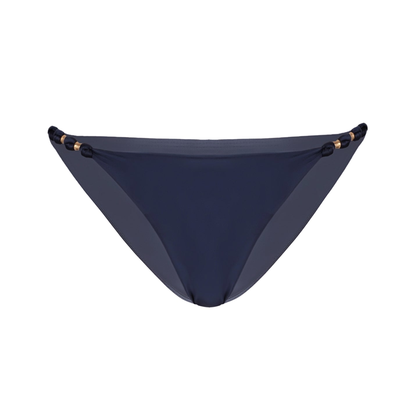 Load image into Gallery viewer, Solid Paula Brazilian Bottom Navy - Bikini Bottom
