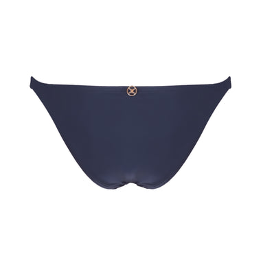 Solid Paula Brazilian Bottom Navy - Bikini Bottom