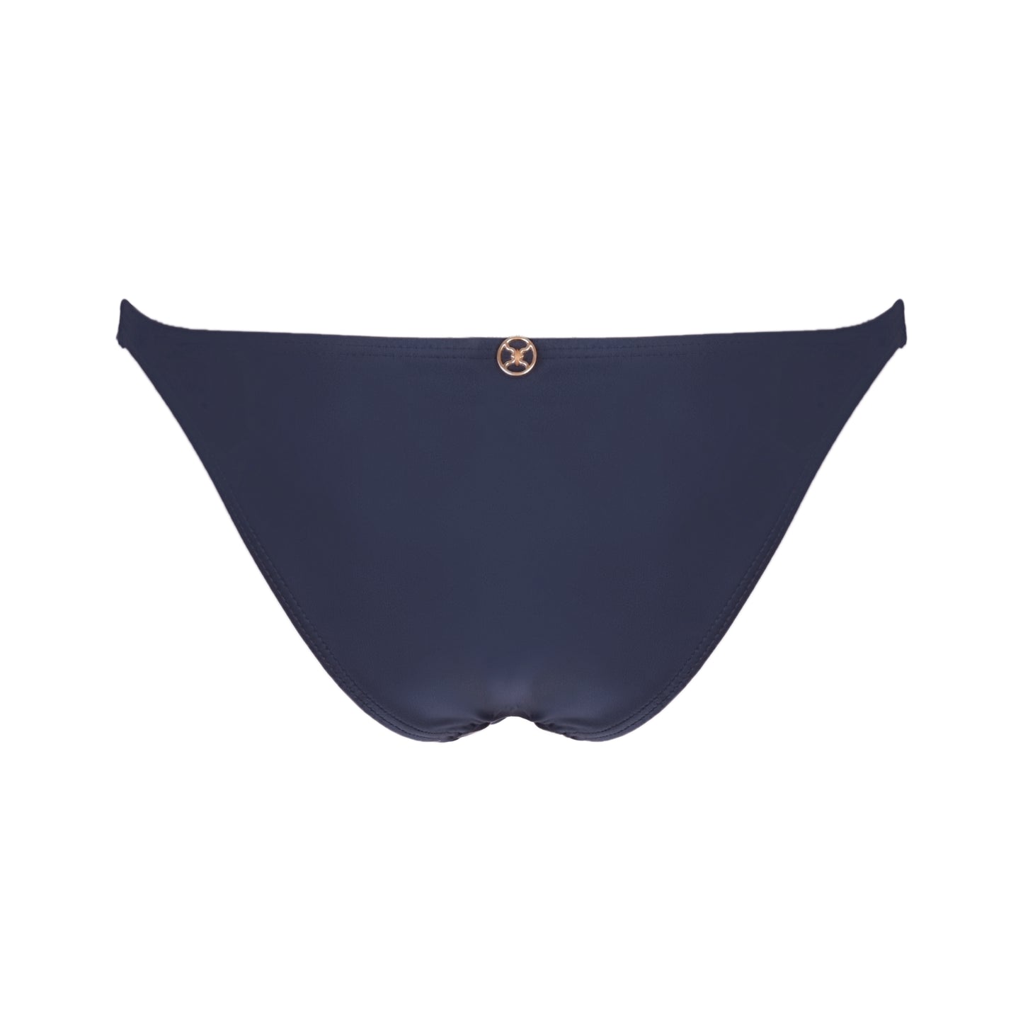 Load image into Gallery viewer, Solid Paula Brazilian Bottom Navy - Bikini Bottom
