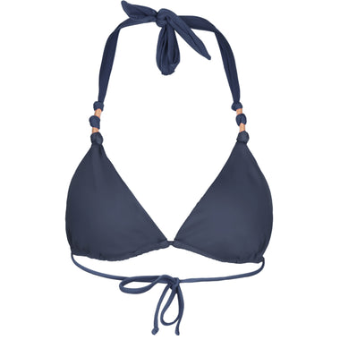 Solid Paula Top Navy - Bikini Top