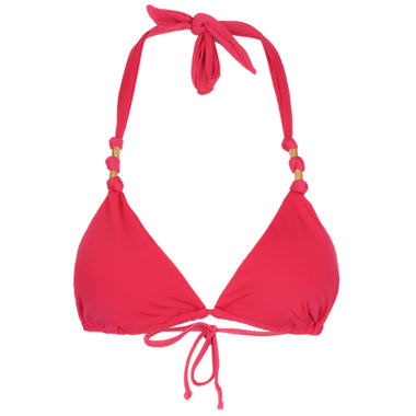 Solid Paula Tri Top Summerwine - Bikini Top