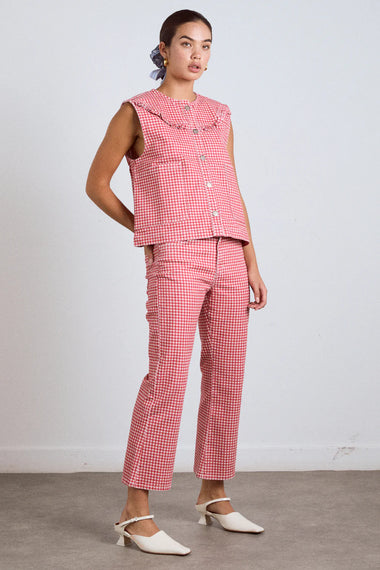 Kenny Jeans Red Gingham