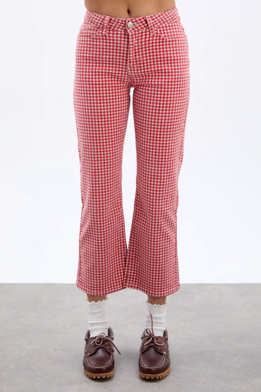 Kenny Jeans Red Gingham
