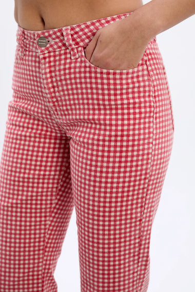 Kenny Jeans Red Gingham