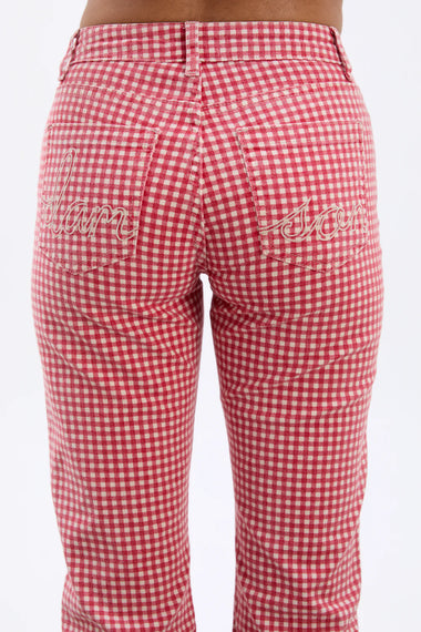 Kenny Jeans Red Gingham