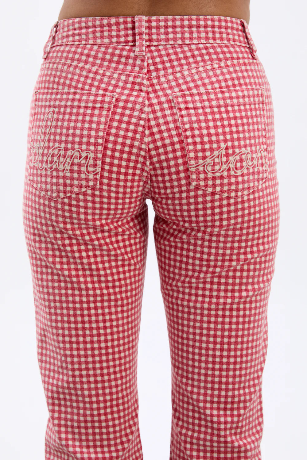 Load image into Gallery viewer, Kenny Jeans Red Gingham
