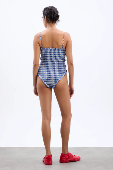 Betty Swimsuit Blue Margot Gingham