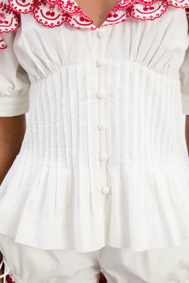 Caroline Blouse Cherries