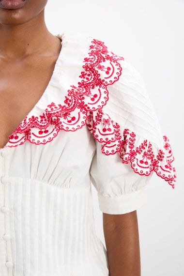 Caroline Blouse Cherries