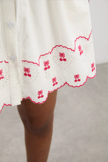 Amaya Mini Dress Cherries
