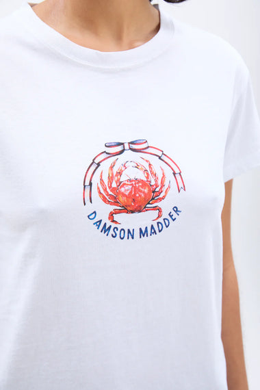 Crabby Bow Shrunken Tee