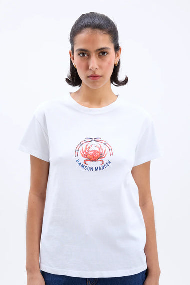 Crabby Bow Shrunken Tee