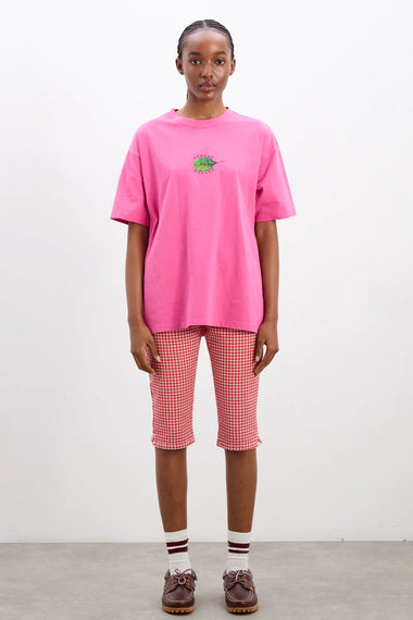Salad Boyfriend Tee Pink