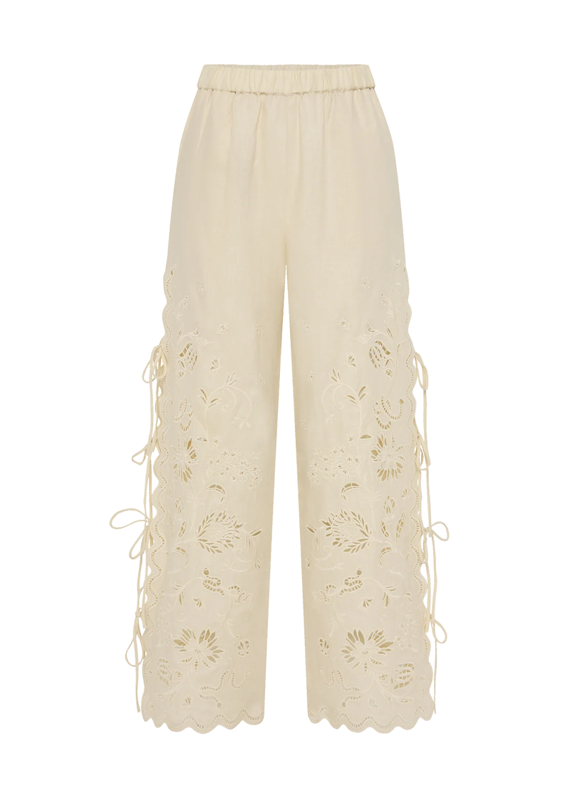 Sadie Pants Serpentine Broderie