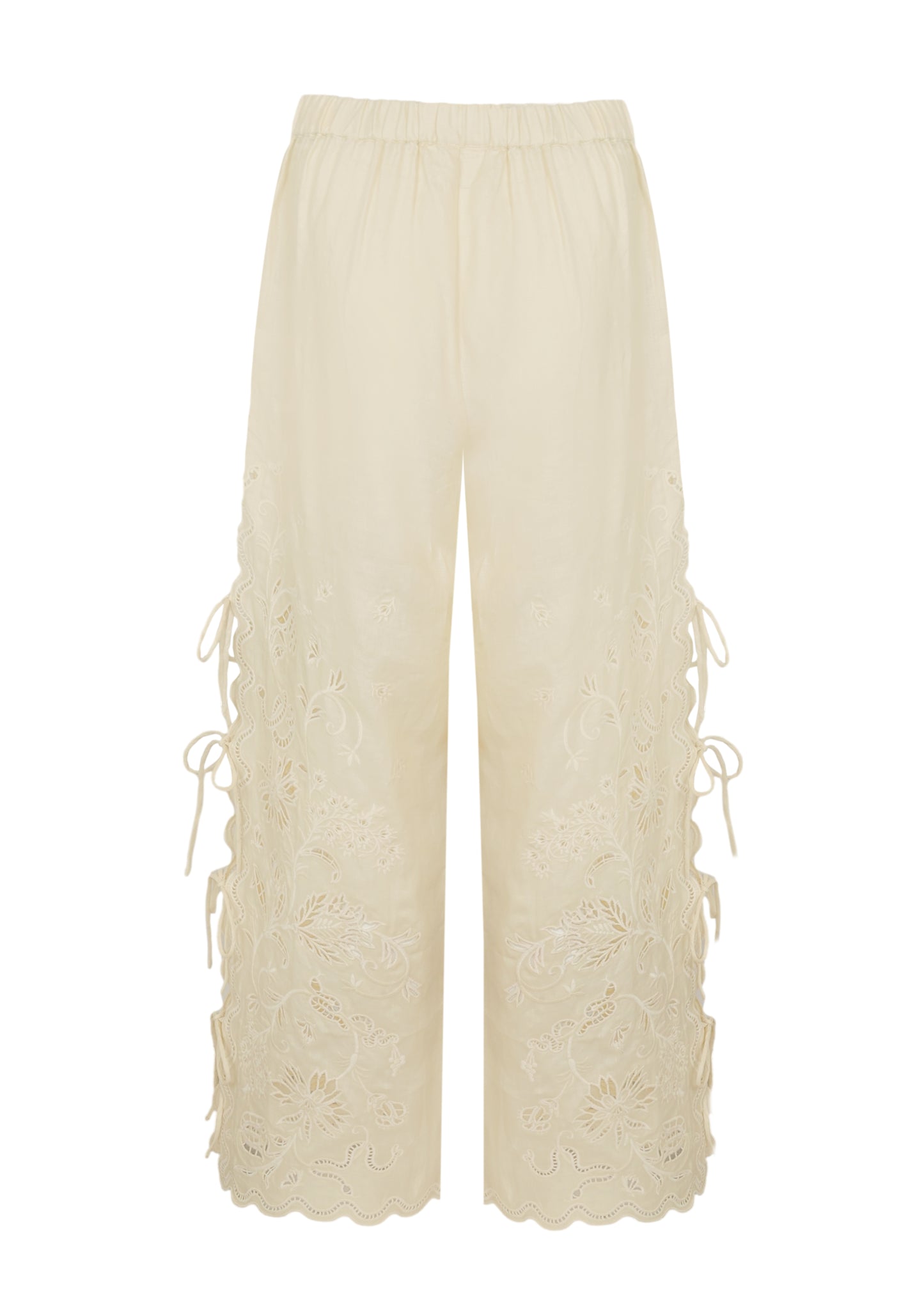 Load image into Gallery viewer, Sadie Pants Serpentine Broderie - Trousers
