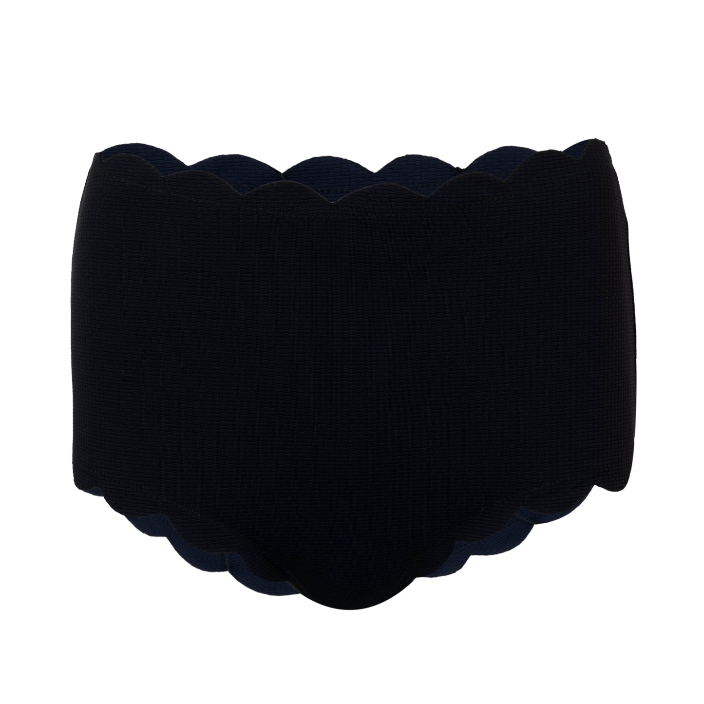 Load image into Gallery viewer, Santa Monica Bottom Black/Indigo - Bikini Bottom
