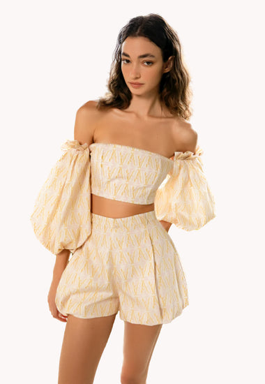 Matching Shorts & Top Set in Blush - Set