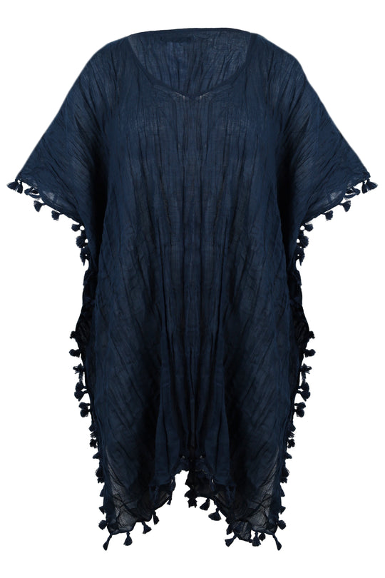 Load image into Gallery viewer, Amnesia Kaftan Indigo
