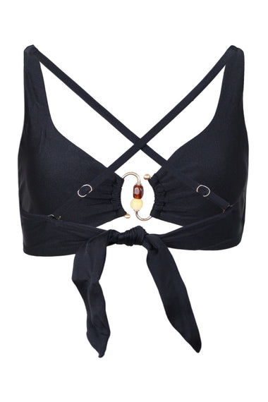 Multi Fit Longline Tri Bra Black