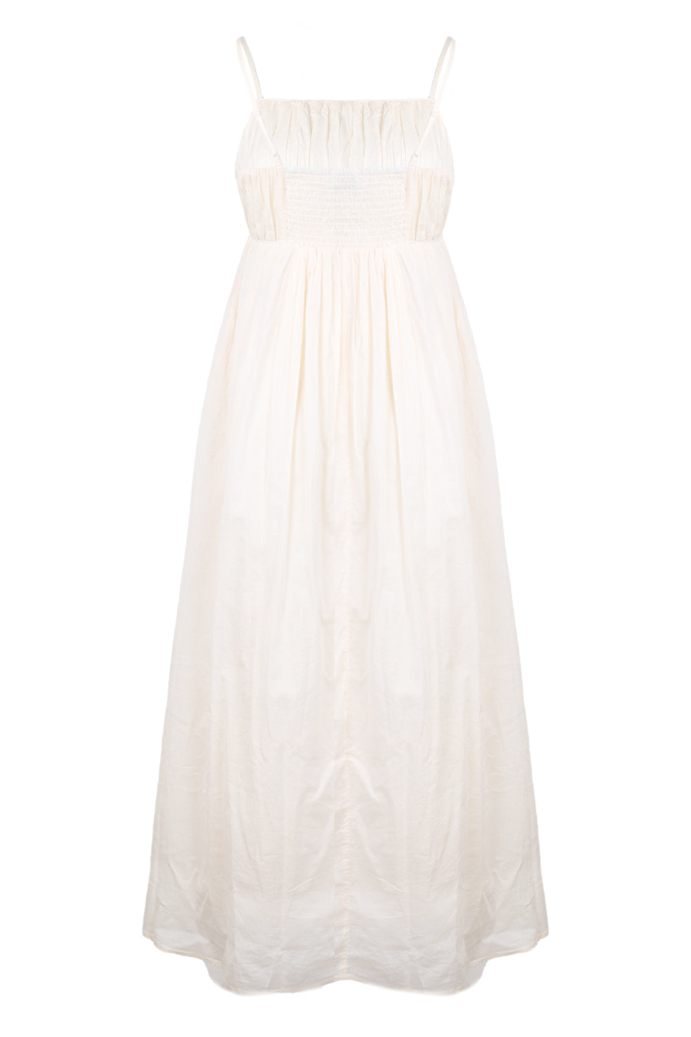 Load image into Gallery viewer, Piped Maxi Dress Ecru
