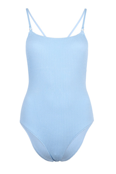 Scoop Neck One Piece Cornflower