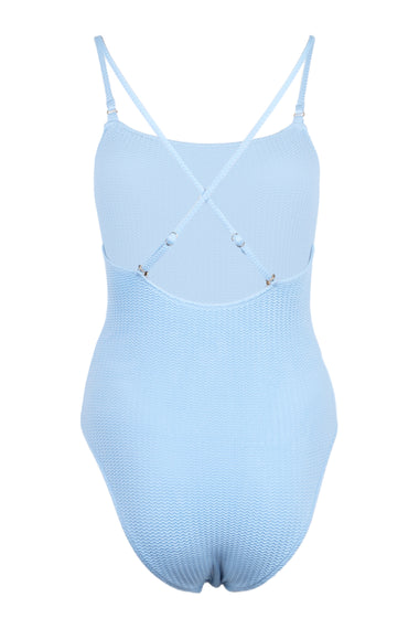 Scoop Neck One Piece Cornflower