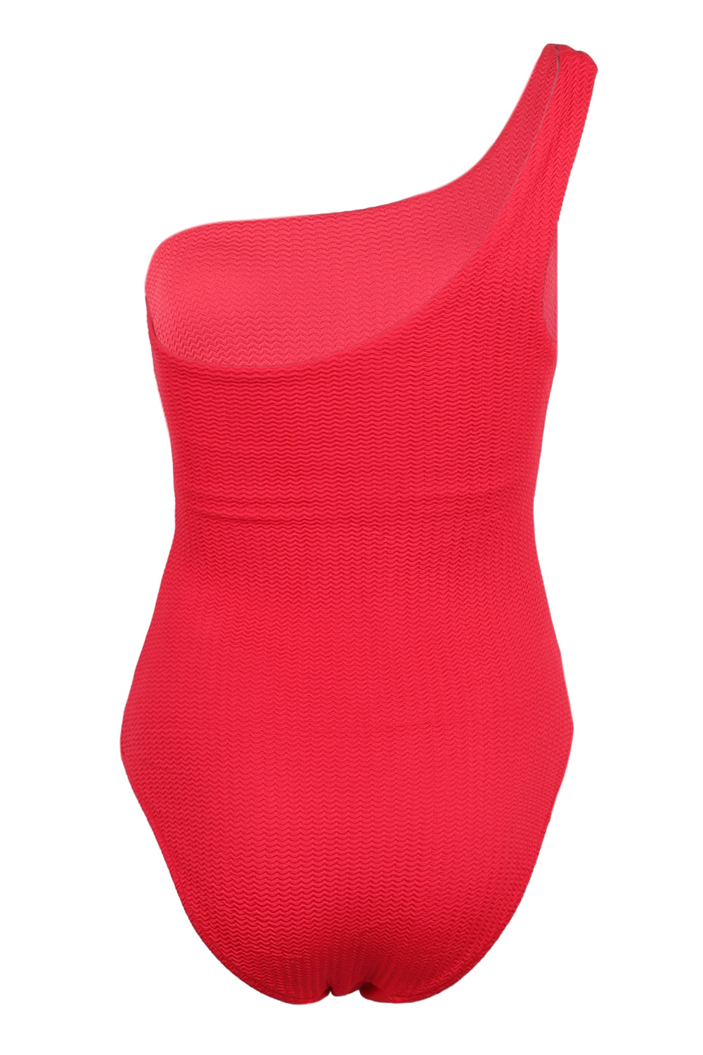 Load image into Gallery viewer, Sea Dive One Shoulder One Piece Chili Red
