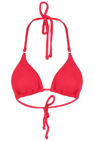 Slide Tri Bikini Top Chili Red