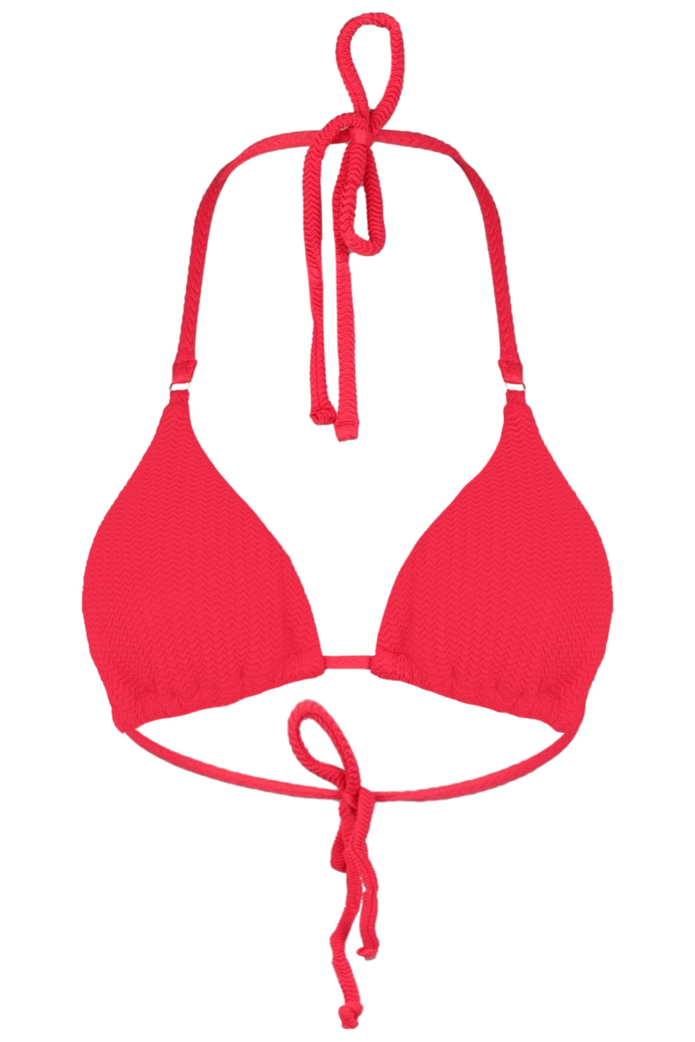 Slide Tri Bikini Top Chili Red