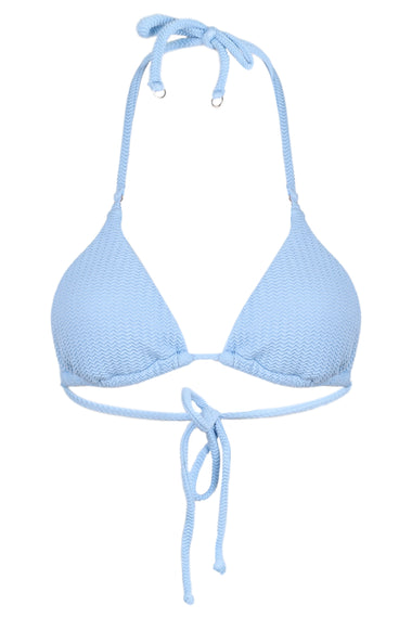 Slide Tri Bikini Top Cornflower