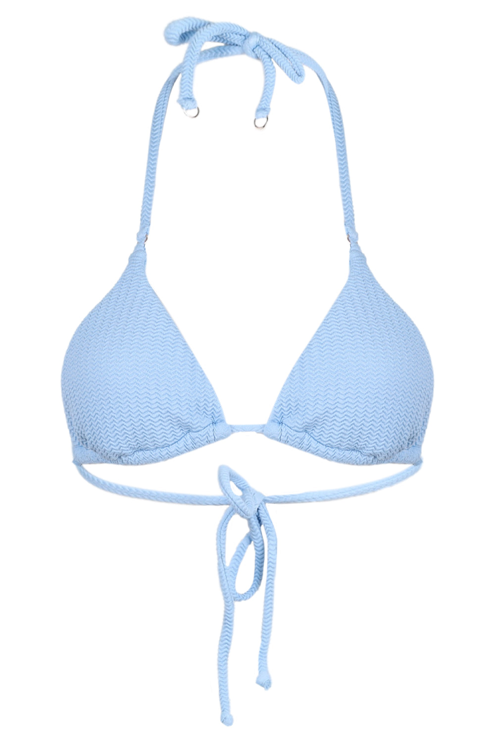 Load image into Gallery viewer, Slide Tri Bikini Top Cornflower
