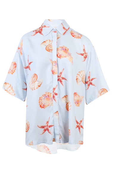 Adelyn Shirt Blue Seashell