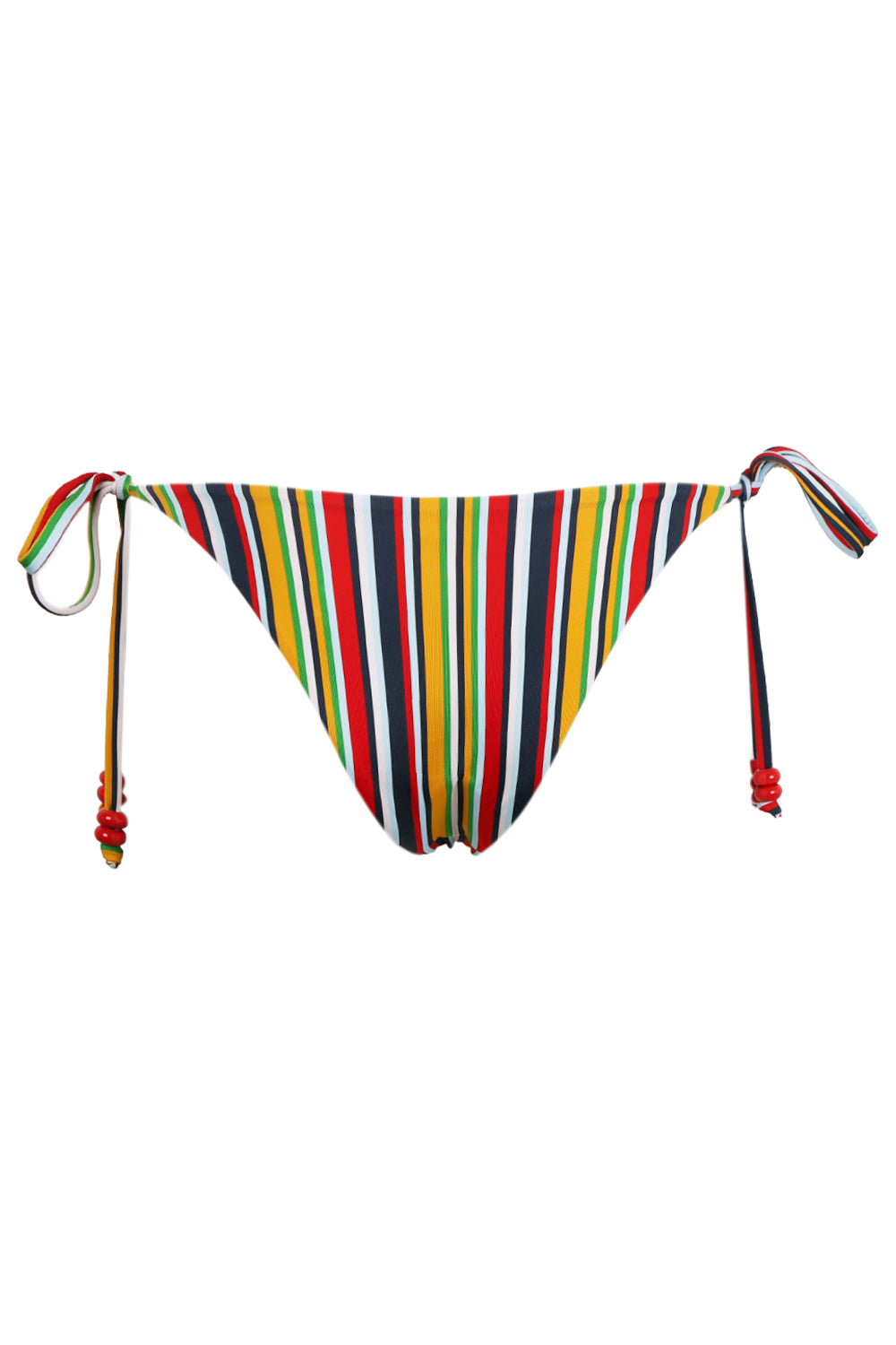 Load image into Gallery viewer, Amoree Side Tie Bikini Bottom - Xyla Stripe
