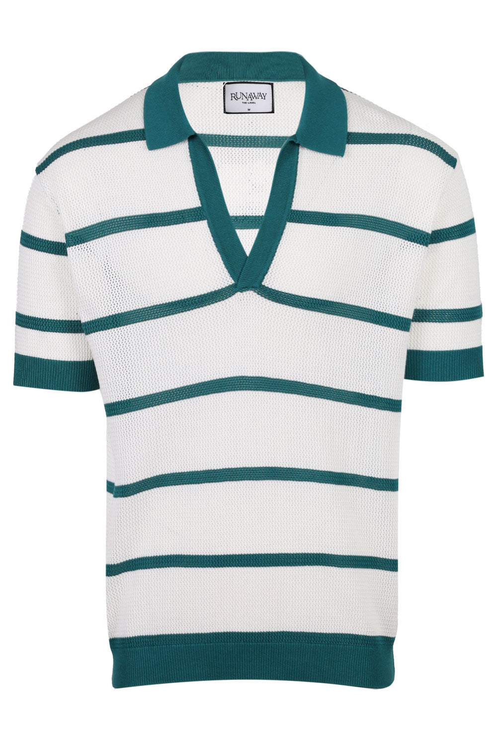 Load image into Gallery viewer, Alex Knit Top White/Jade Green
