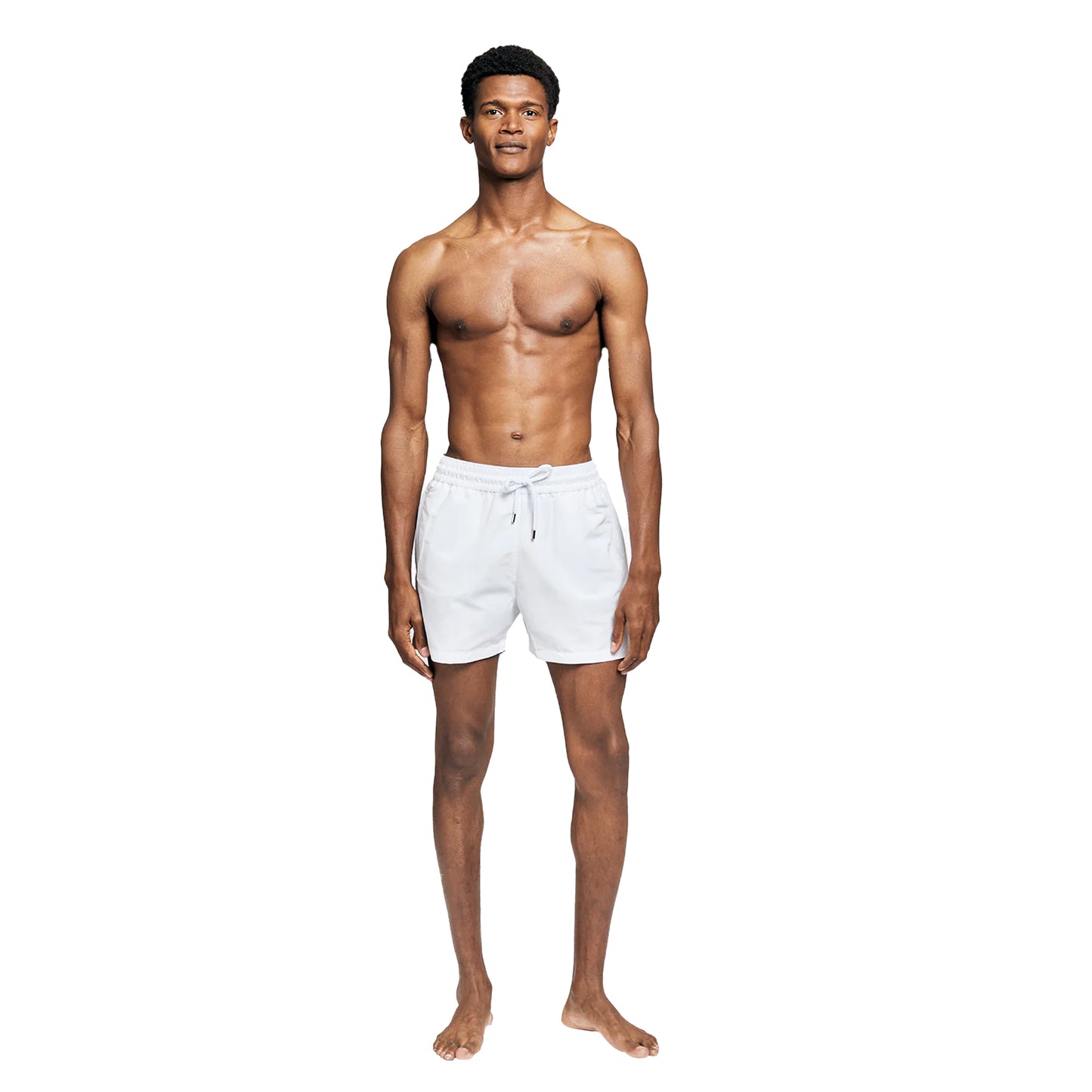 Load image into Gallery viewer, Sport Swim Shorts White - Swim Shorts
