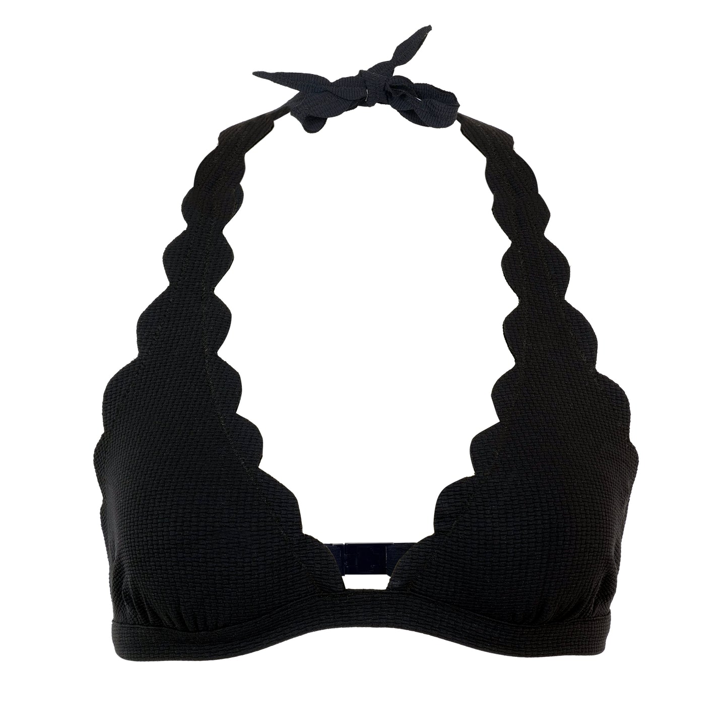 Spring Top Black - Bikini Top