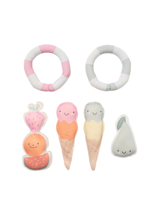 Load image into Gallery viewer, Dive Buddies Cotton Candy Multi Set of 6 - Beach Toy
