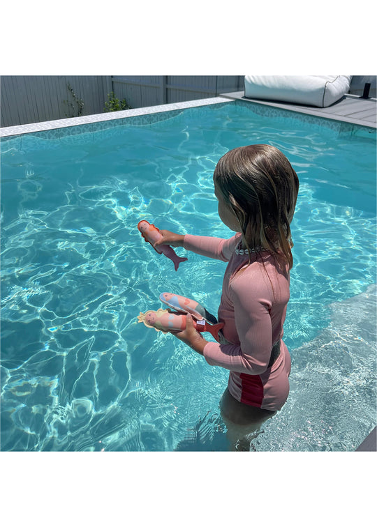 Load image into Gallery viewer, Dive Buddies Melody the Mermaid Multi Set of 3 - Beach Toy
