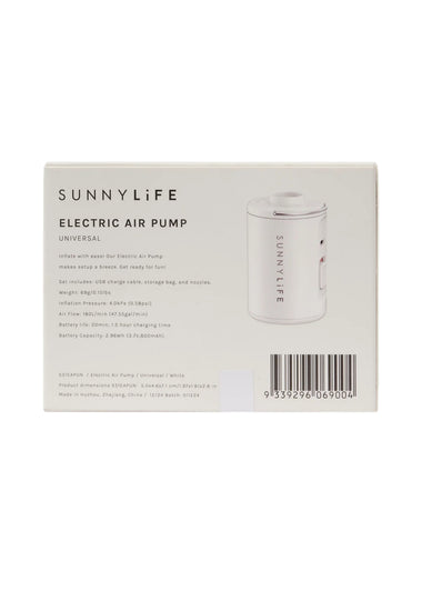 Electric Air Pump Universal White - Pumps