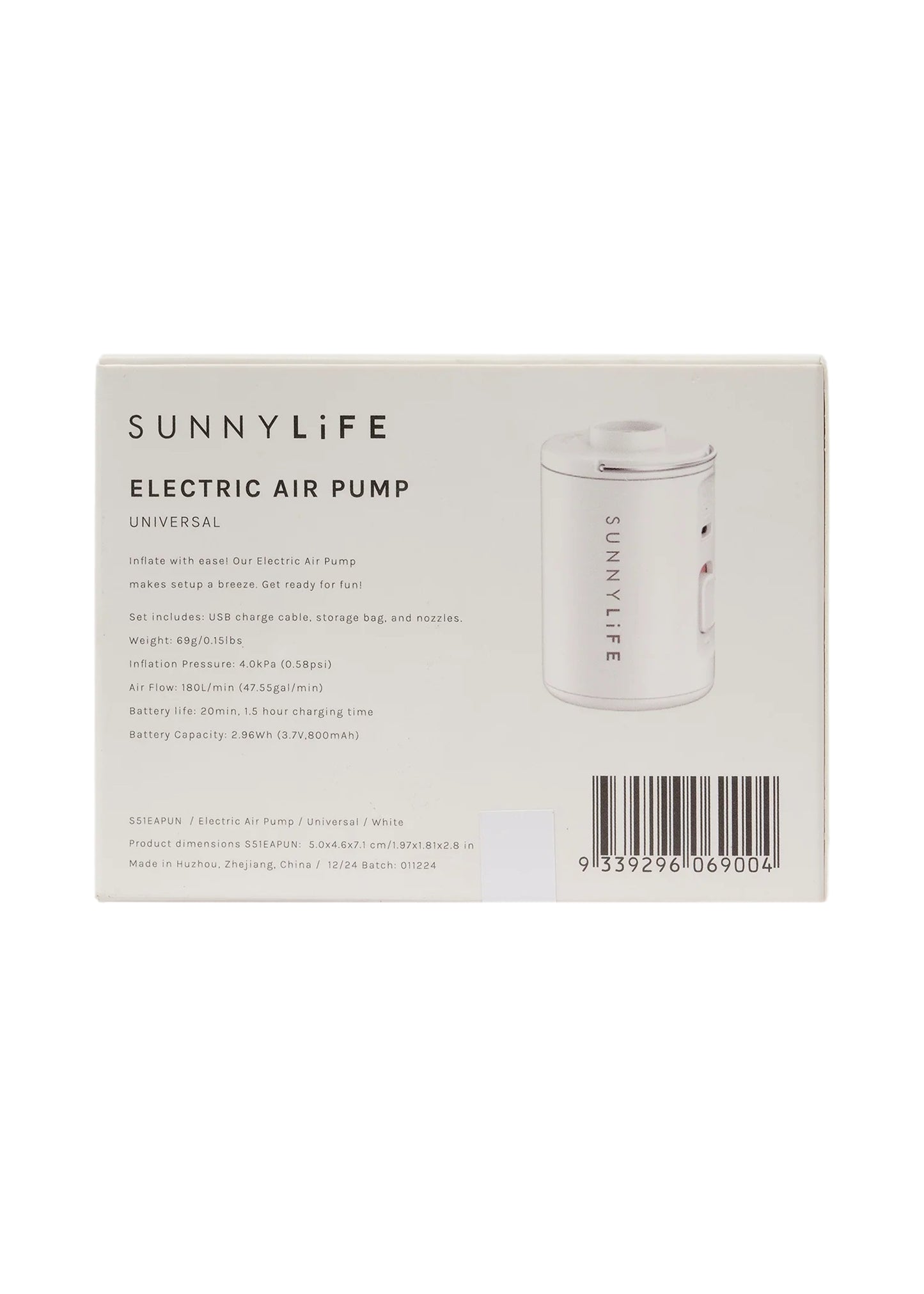 Load image into Gallery viewer, Electric Air Pump Universal White - Pumps
