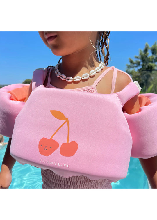 Load image into Gallery viewer, Floatie Jacket Cotton Candy Cherry - 4-6 YRS - Swim Vest
